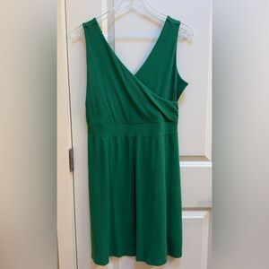 24/7 Maurices Green Wrap Midi Dress Size Medium